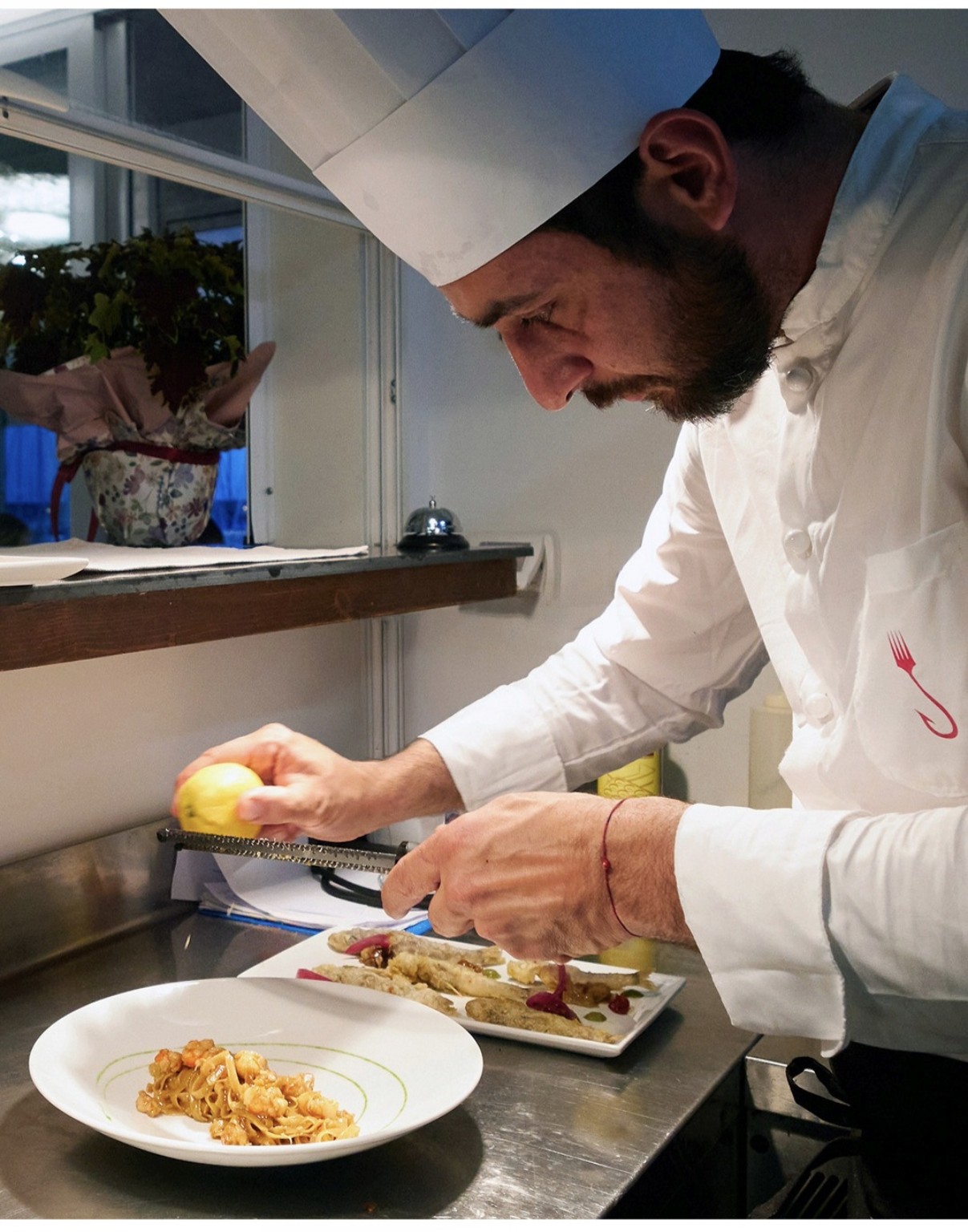 Momento reale di creazione e lavoro su DemiChef